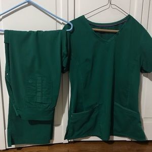 Healing hands yoga scrub set